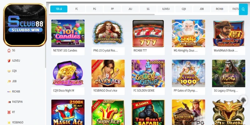 Nổ Hũ Sclub88 - Sảnh Chơi Đa Dạng, Trúng Jackpot Cực Đã